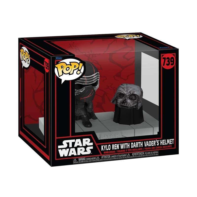 Funko Pop! Deluxe Kylo ren with darth vader's helmet - Star Wars