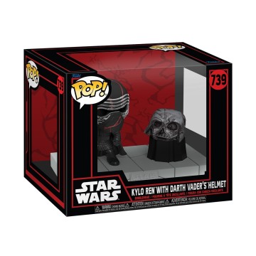 Funko Pop! Deluxe Kylo ren with darth vader's helmet - Star Wars