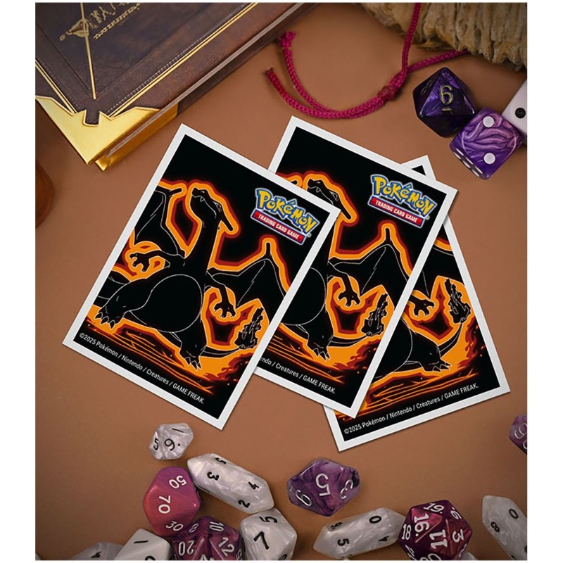 Fundas Standard 105ct APEX Deck Protector Sleeves Charizard Neon Kanto Pokémon - Ultra Pro