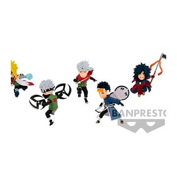 Figuras Display 12 uds NARUTO NARUTOP99 WORLD COLLECTABLE FIGURE vol.2 7 cm de Banpresto