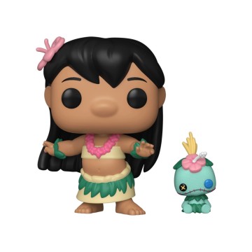 Funko POP! Vinyl & Buddy Hula Lilo with Scrump - Lilo & Stitch