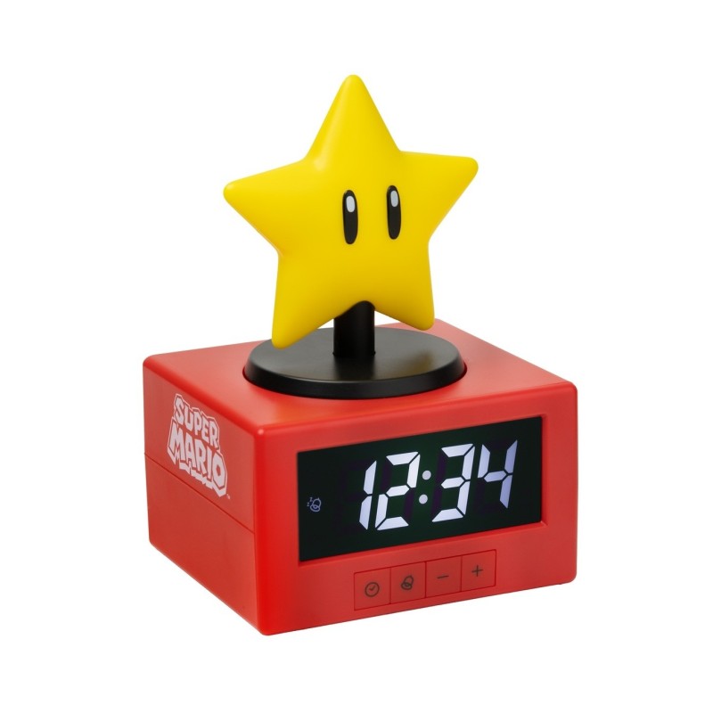 Despertador Icono Super Star - Super Mario - Paladone