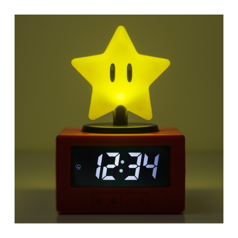 Despertador Icono Super Star - Super Mario - Paladone