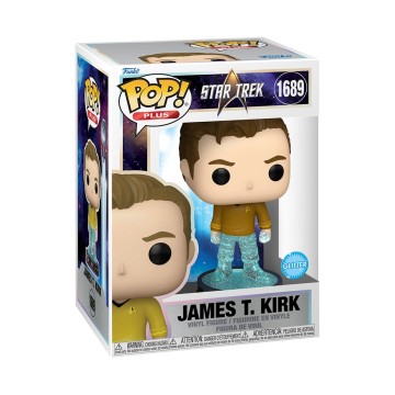 Funko POP! Vinyl James t. kirk on transporter platform (glitter) - Star Trek