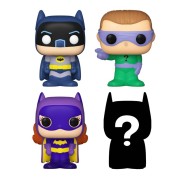 Funko Bitty POP Batman Adam West 4 figuras - DC Comics
