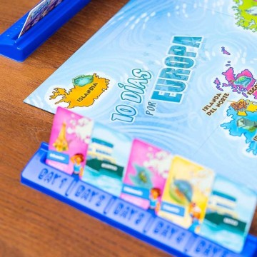 10 Días por Europa, En Español - Juego de tablero TCG Factory