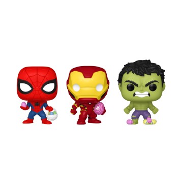 Funko Pocket Pop Marvel super Heroes 3-Pack - Marvel