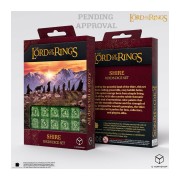 Set de Dados D6 Shire (10 Unidades) - The Lord of the Ring - Q Workshop