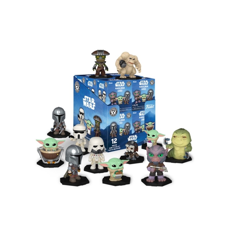 Funko Mystery Minis The Mandalorian and Grogu