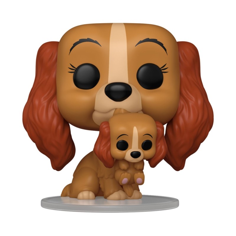 Funko POP! Vinyl Lady with puppy - Disney