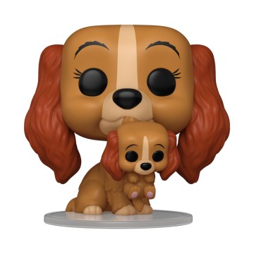 Funko POP! Vinyl Lady with puppy - Disney