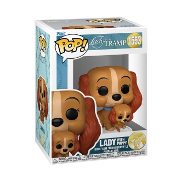 Funko POP! Vinyl Lady with puppy - Disney