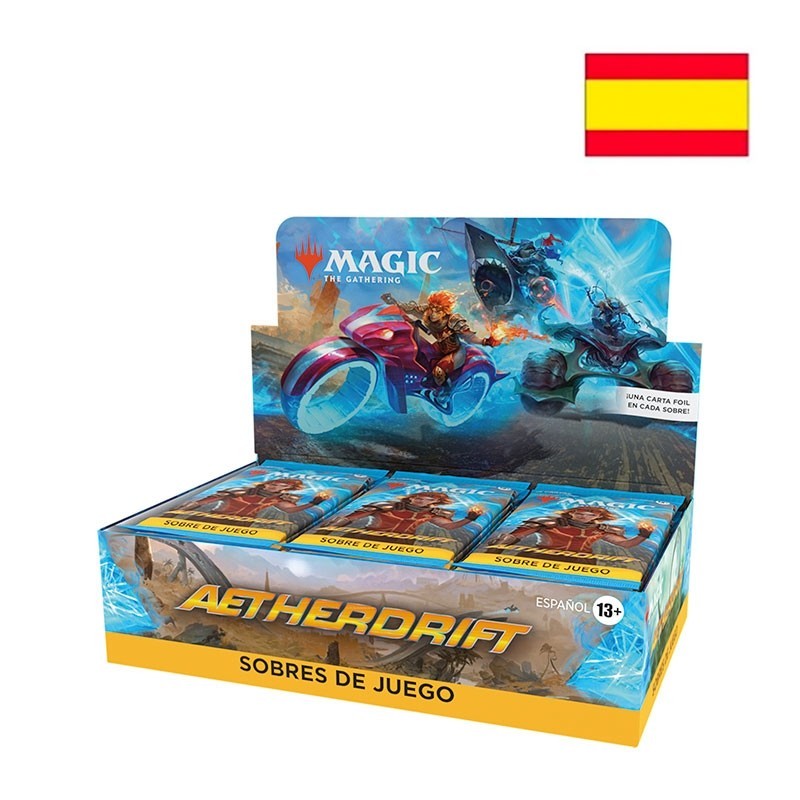Play Booster Display (30 sobres) Aetherdrift Español - Magic The Gathering