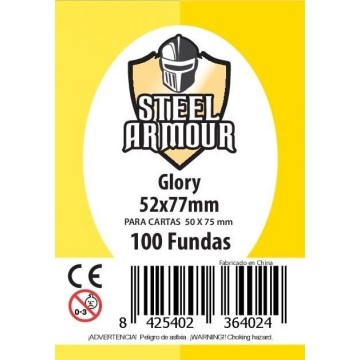 100 Fundas tamaño Glory (52x77mm)