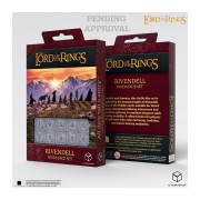Set de Dados D6 Rivendell Stone (10 Unidades) - The Lord of the Ring - Q Workshop