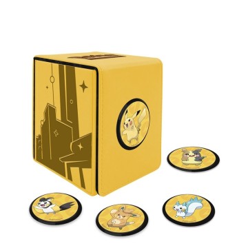 Caja de mazo Alcove Click Shimmering Skyline de Pokémon - Ultra Pro