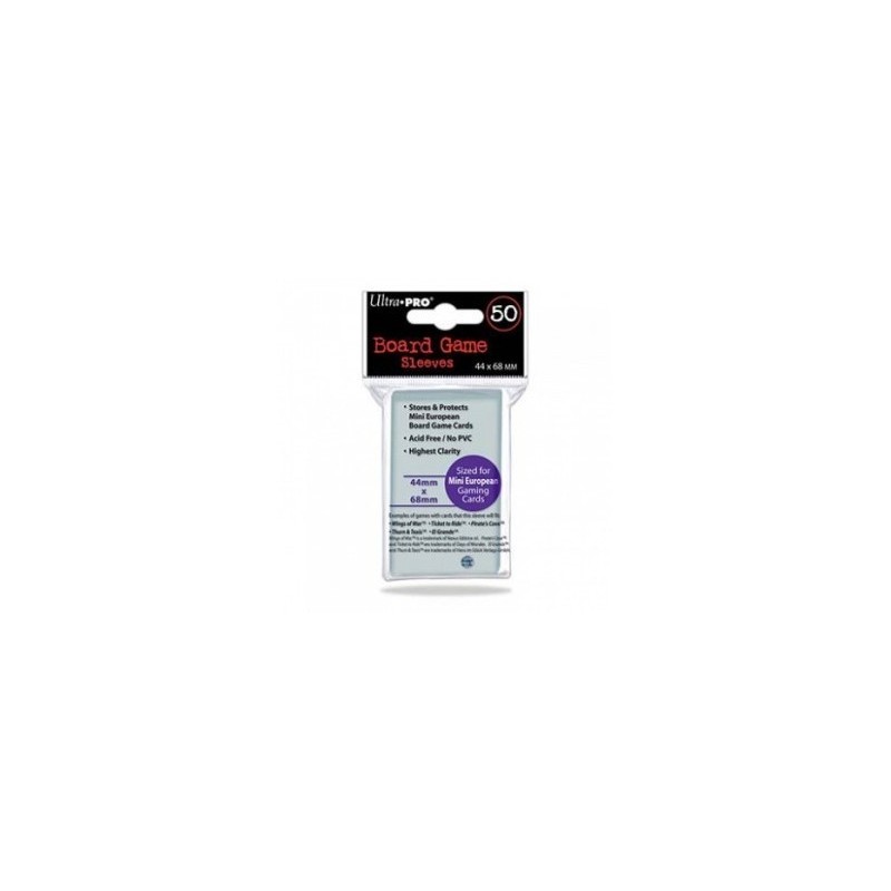 Fundas 44mm x 68mm Board Game Sleeves (50 fundas) Ultra Pro.
