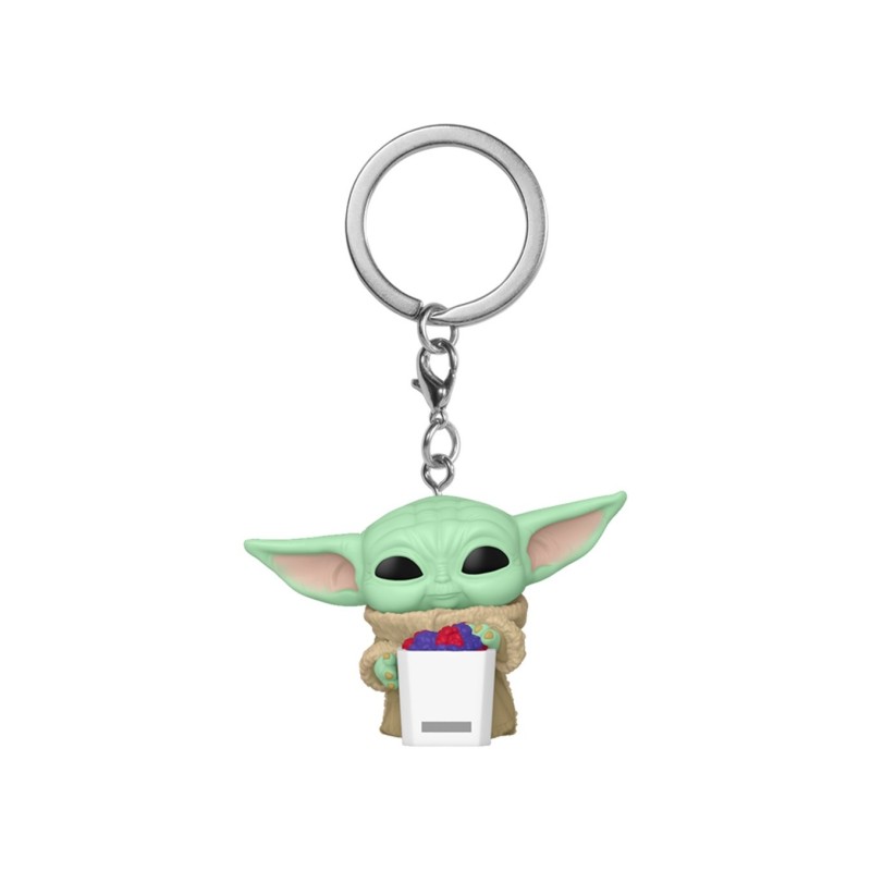 Funko POP! Keychain Grogu with Snack - The Mandalorian