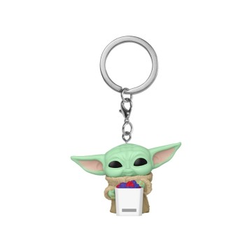 Funko POP! Keychain Grogu with Snack - The Mandalorian