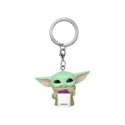 Funko POP! Keychain Grogu with Snack - The Mandalorian