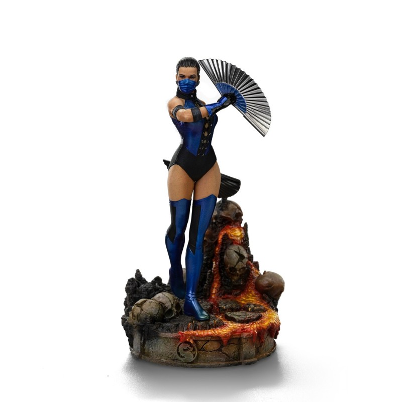 Figura Kitana (23 cm) Mortal Kombat - Iron Studios