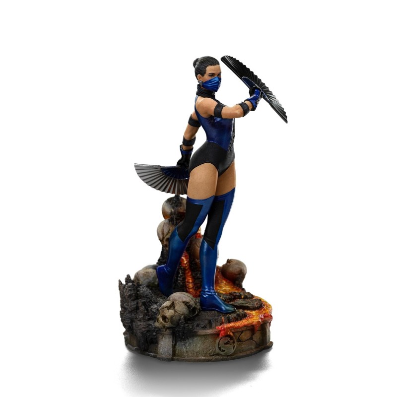 Figura Kitana (23 cm) Mortal Kombat - Iron Studios
