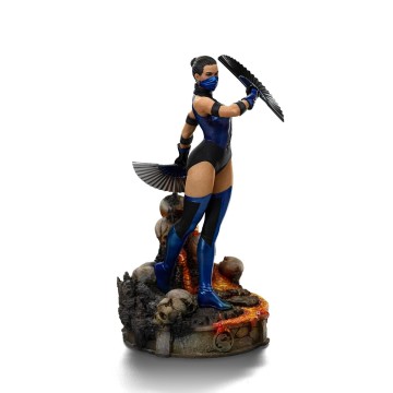 Figura Kitana (23 cm) Mortal Kombat - Iron Studios