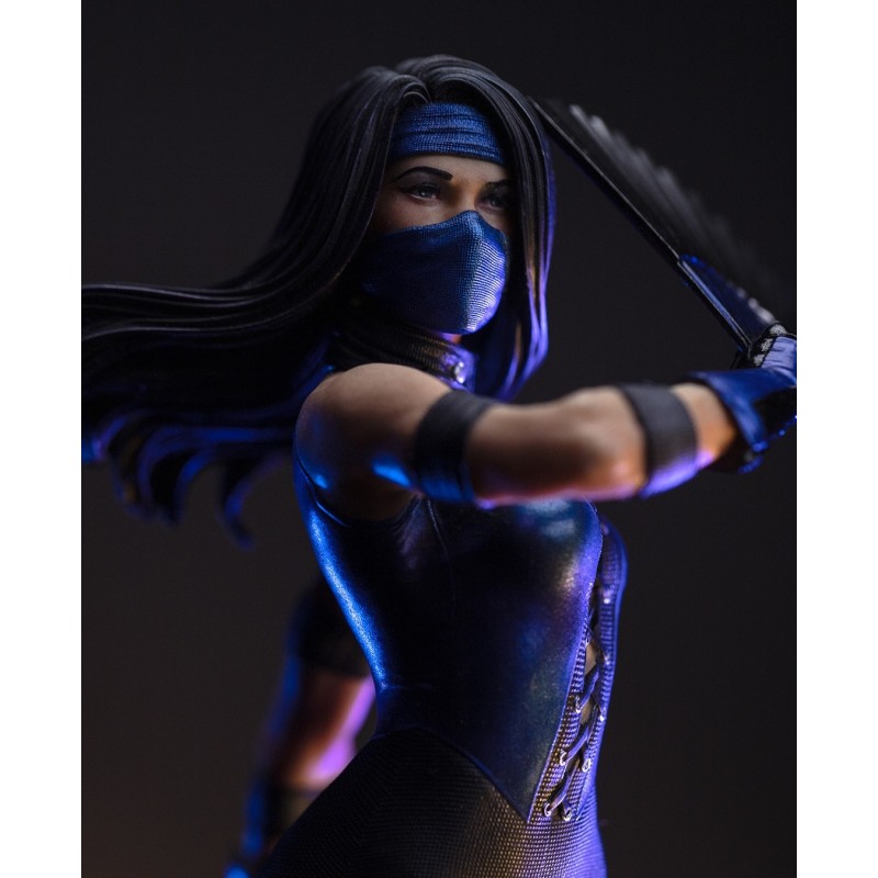 Figura Kitana (23 cm) Mortal Kombat - Iron Studios