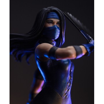 Figura Kitana (23 cm) Mortal Kombat - Iron Studios