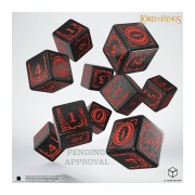 Set de Dados D6 Mordor (10 Unidades) - The Lord of the Ring - Q Workshop