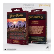 Set de Dados D6 Mordor (10 Unidades) - The Lord of the Ring - Q Workshop