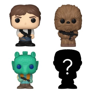 Funko Bitty POP Han Solo 4 figuras - Star Wars
