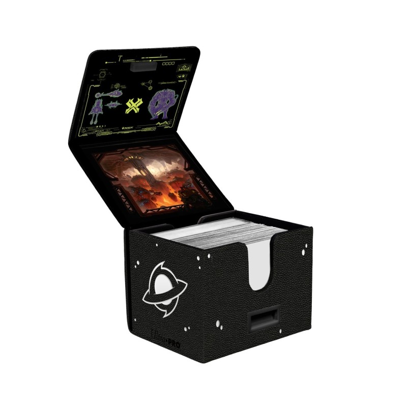 Caja de mazo Premium Alcove Edge Deck Box Red Mythic Edge of Eternities Magic The Gathering - Ultra Pro