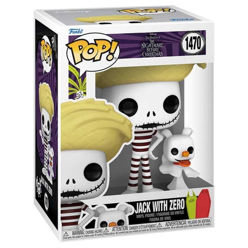 Funko Pop! Vinyl Jack with Zero (Beach) - Pesadilla antes de Navidad
