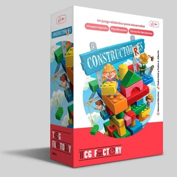 Constructorres Juego de mesa didáctico para niños TCG Factory