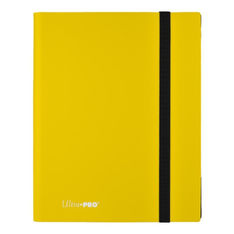 Carpeta 9 bolsillos PRO-Binder Eclipse Lemon Yellow amarillo Ultra Pro