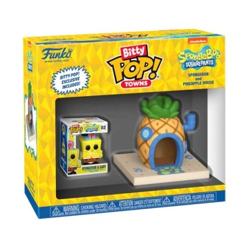 Funko Bitty POP Town Sponge Bob and Pineapple House - Bob Esponja