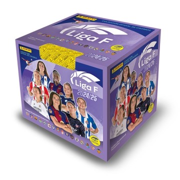 Cajita 50 sobres Liga Femenina 2024/25 de Panini Cromos