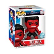 Funko POP! 6" Red Hulk (Exc) Capitán América - Marvel
