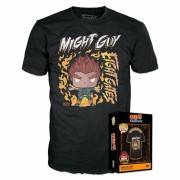 Funko Boxed Tee 8 Gates Guy S - Naruto