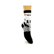 Calcetines Largos Blanco y Negro Monopoly Desko