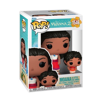 Funko Pop! Vinyl Moana and little sis simea - Moana 2 - Disney