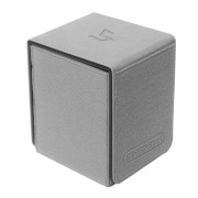 Caja de mazo Patchcraft ™ Alcove Flip Deck Box Gris - Ultra Pro
