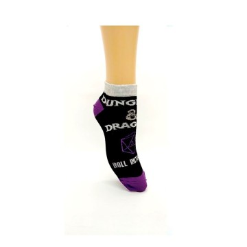 Calcetines Morados D&D Dungeons & Dragons Desko