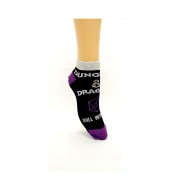 Calcetines Morados D&D Dungeons & Dragons Desko