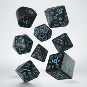 Dados Japoneses 20º aniversario (7 unidades) - Q Workshop