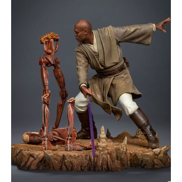 Figura Mace Windu (18 cm) Star Wars - Iron Studios