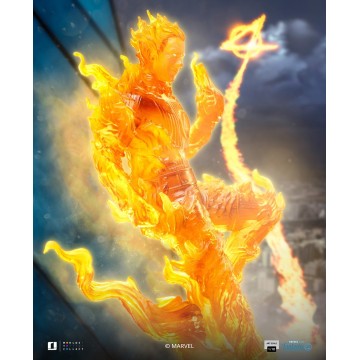 Figura Human Torch (30 cm) Marvel - Iron Studios