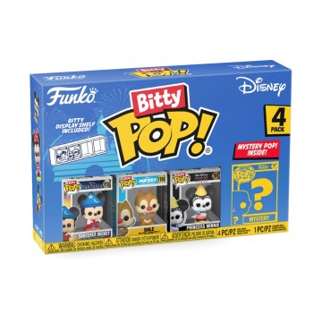 Funko Bitty POP Sorcerer Mickey 4 figuras - Disney
