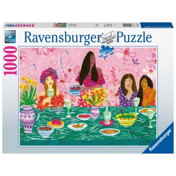 Puzzle 1000 pz - Illustrati: Almuerzo feminino